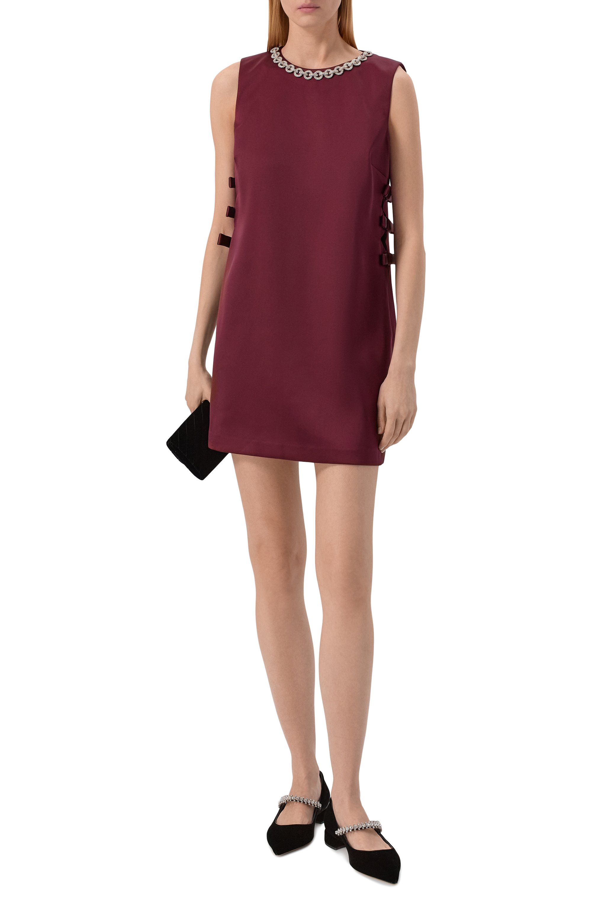 Текстильные туфли bing pump JIMMY CHOO, арт. BINGPUMPFLATVEL, фото 3