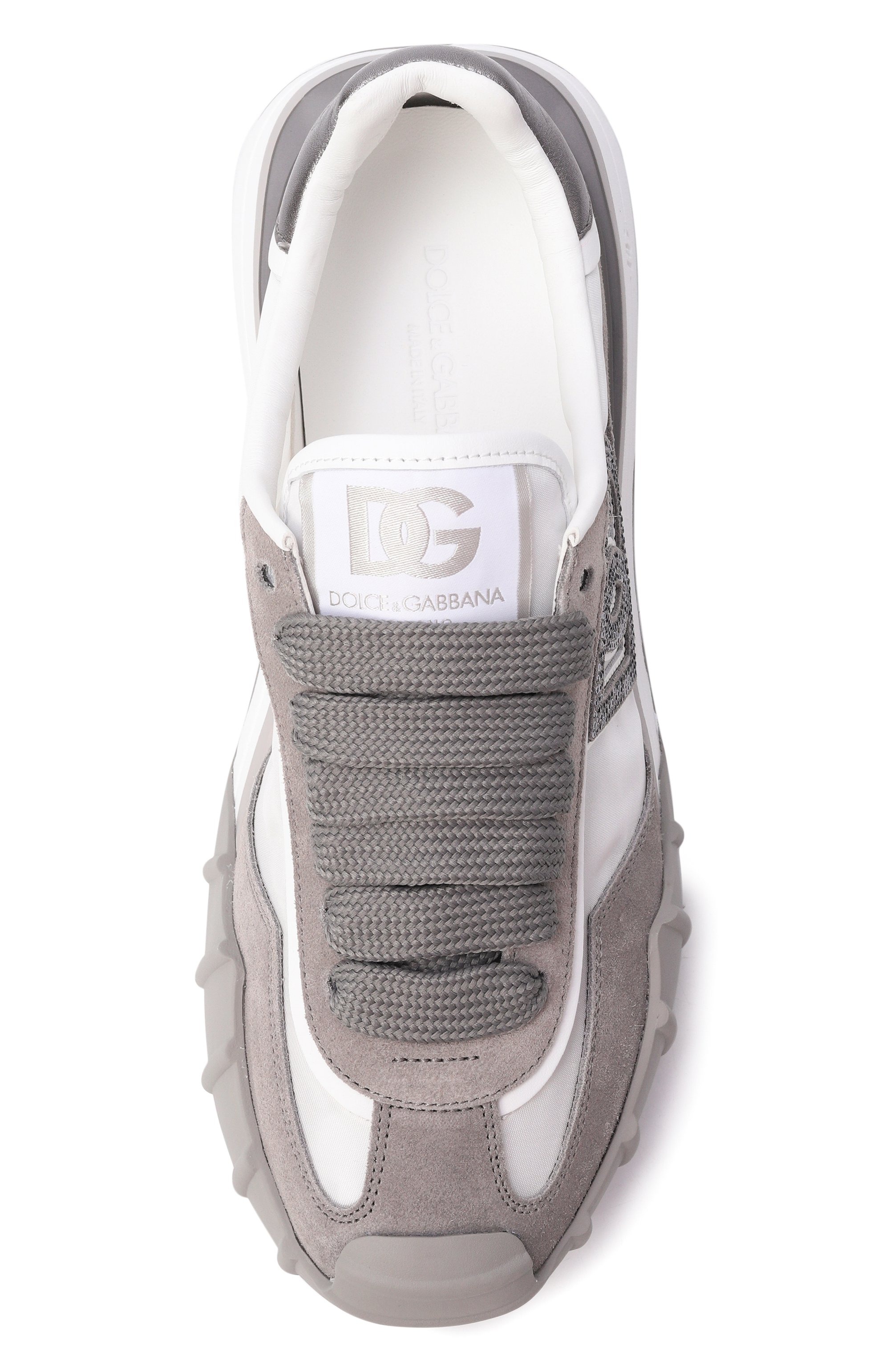 Комбинированные кроссовки dg athletic DOLCE & GABBANA, арт. CK2384/A6N71, фото 6