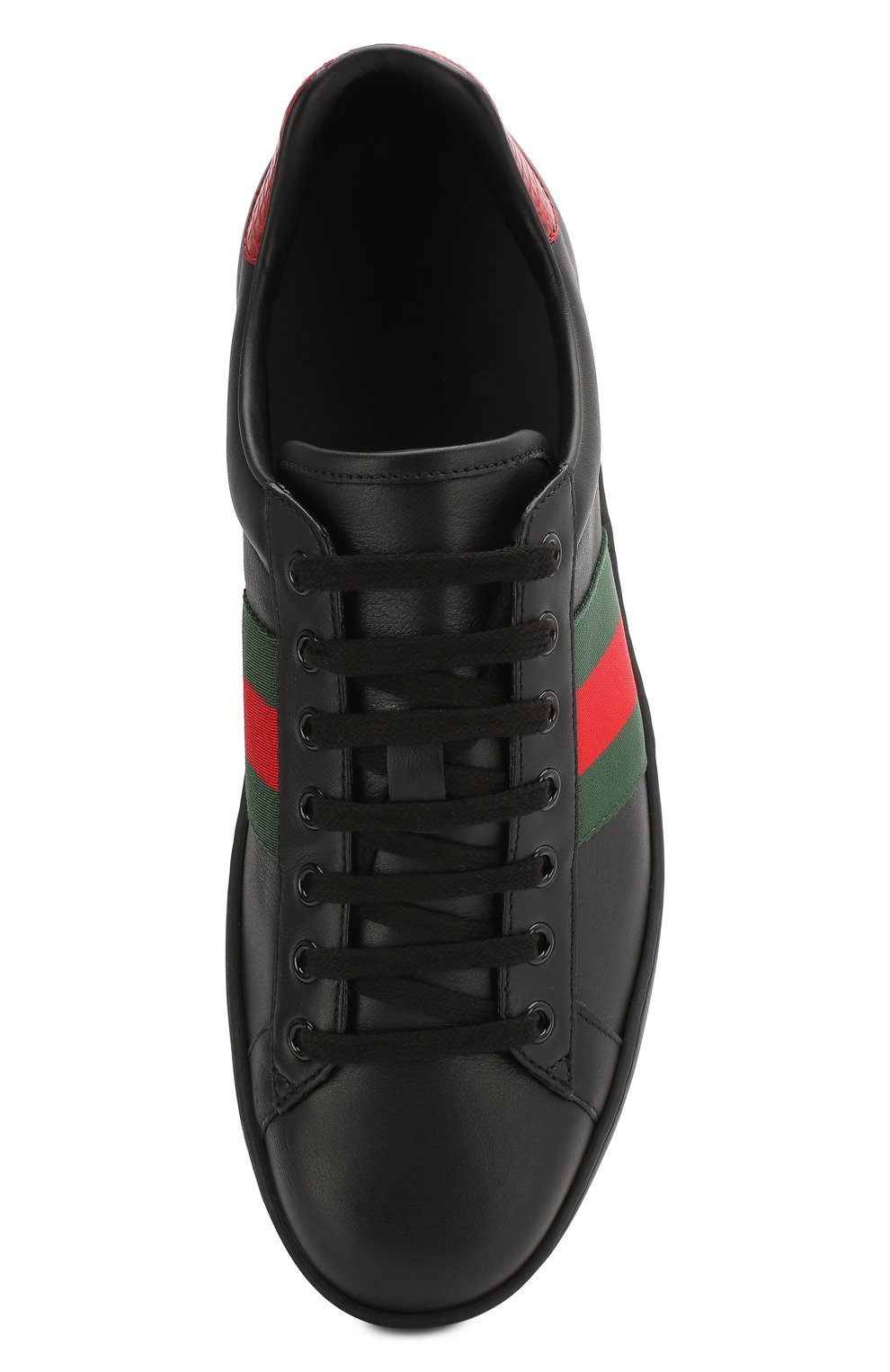 Кожаные кеды ace GUCCI, арт. 386750/A38D0, фото 5