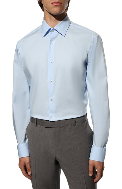 Хлопковая сорочка BOSS, арт. 50473265, фото 4