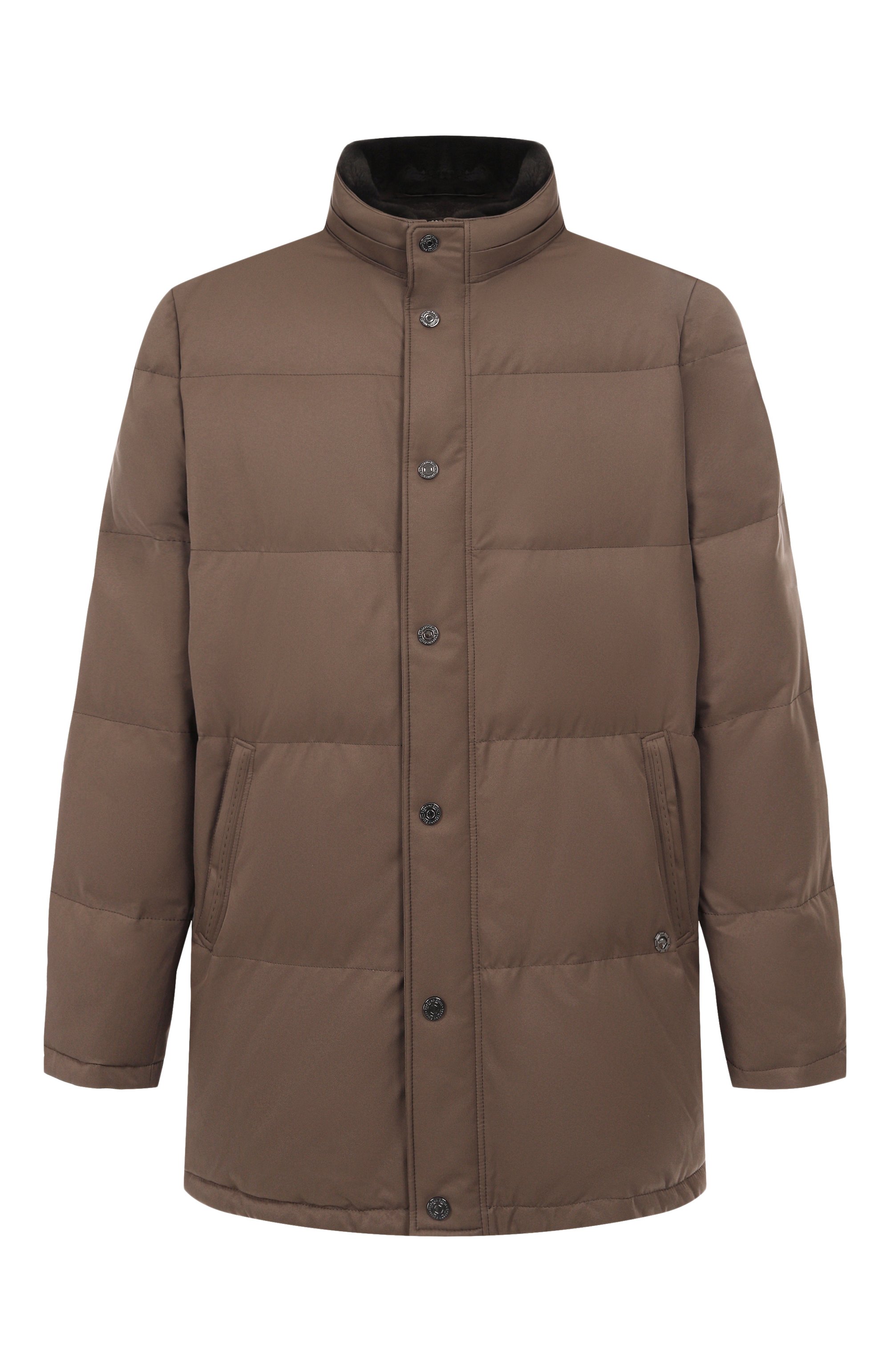 Пуховик с воротником из нутрии STEFANO RICCI, арт. MDJ5300350/PL001T/60-62, фото 1