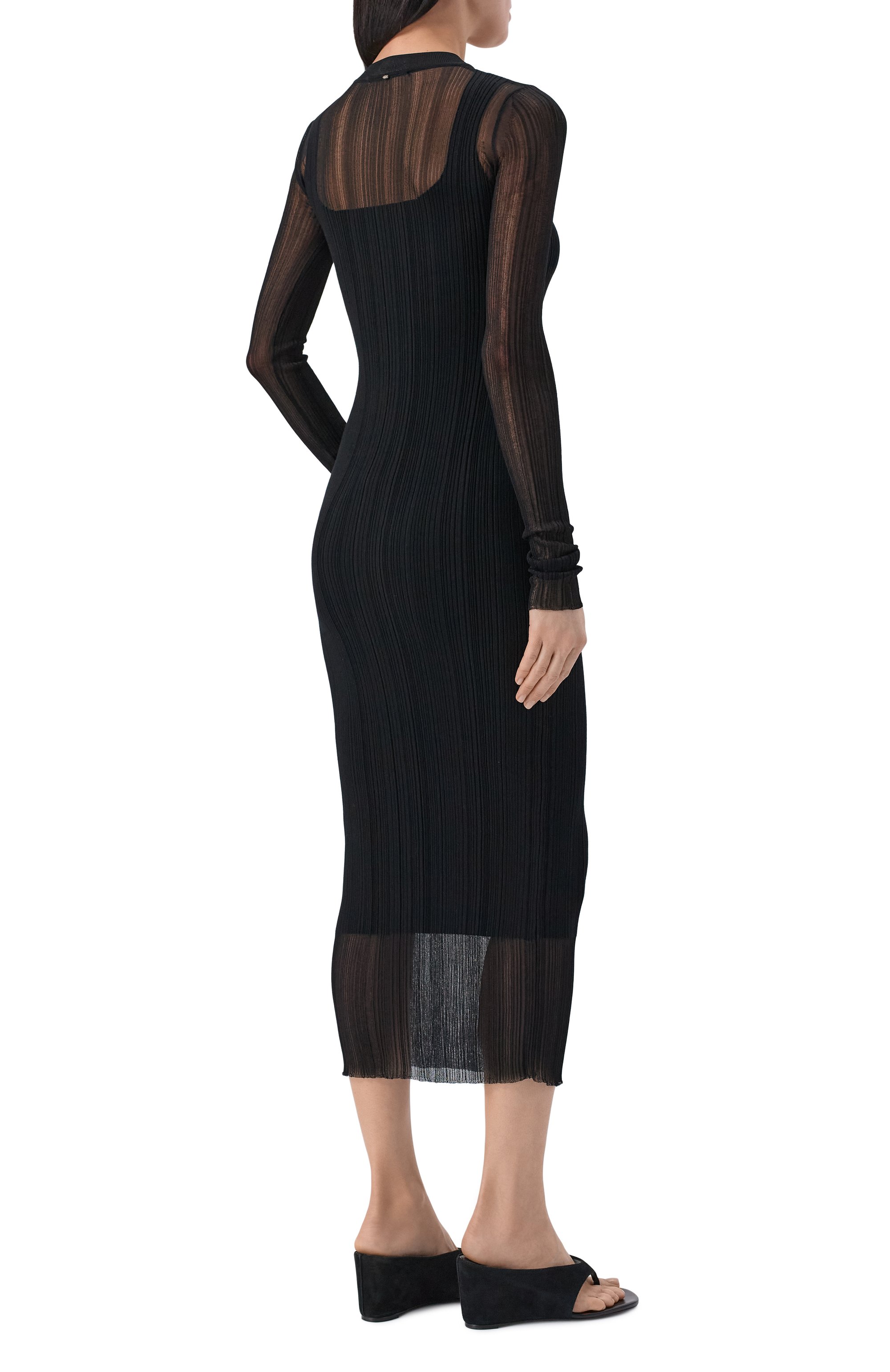 Платье из вискозы SPORTMAX, арт. SPXCAR0, фото 3