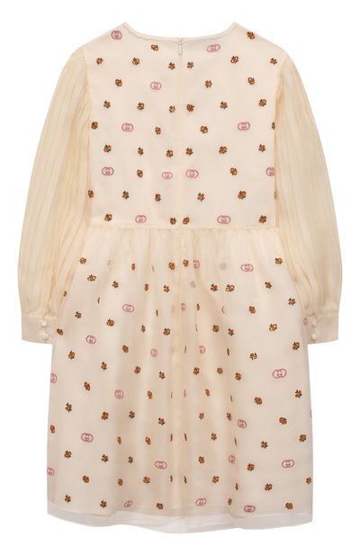 Шелковое платье GUCCI, арт. 662567/ZAHBE, фото 2