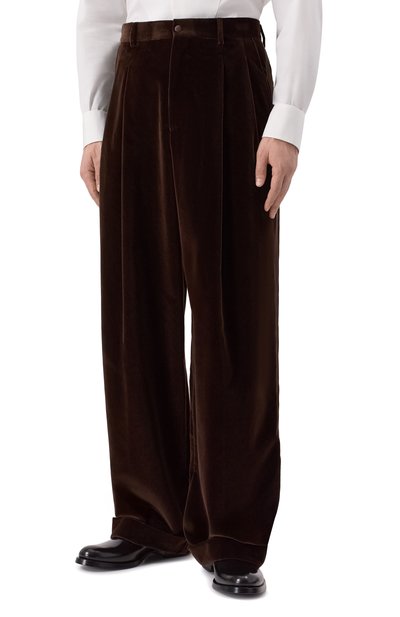 Бархатные брюки DOLCE & GABBANA, арт. GP0N5T/FUVG7, фото 3