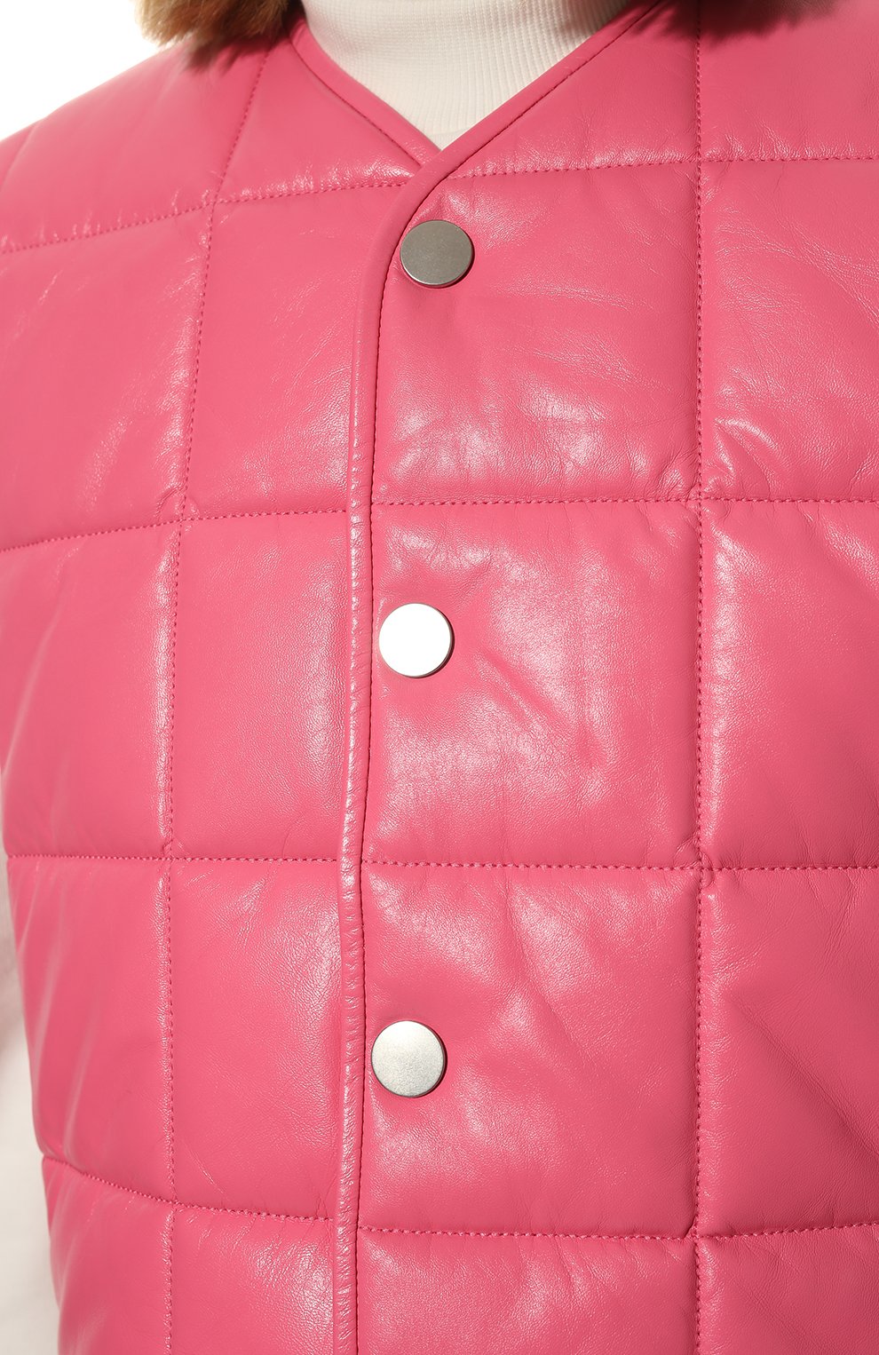 Кожаный жилет BOTTEGA VENETA, арт. 686421/VKLC0, фото 5