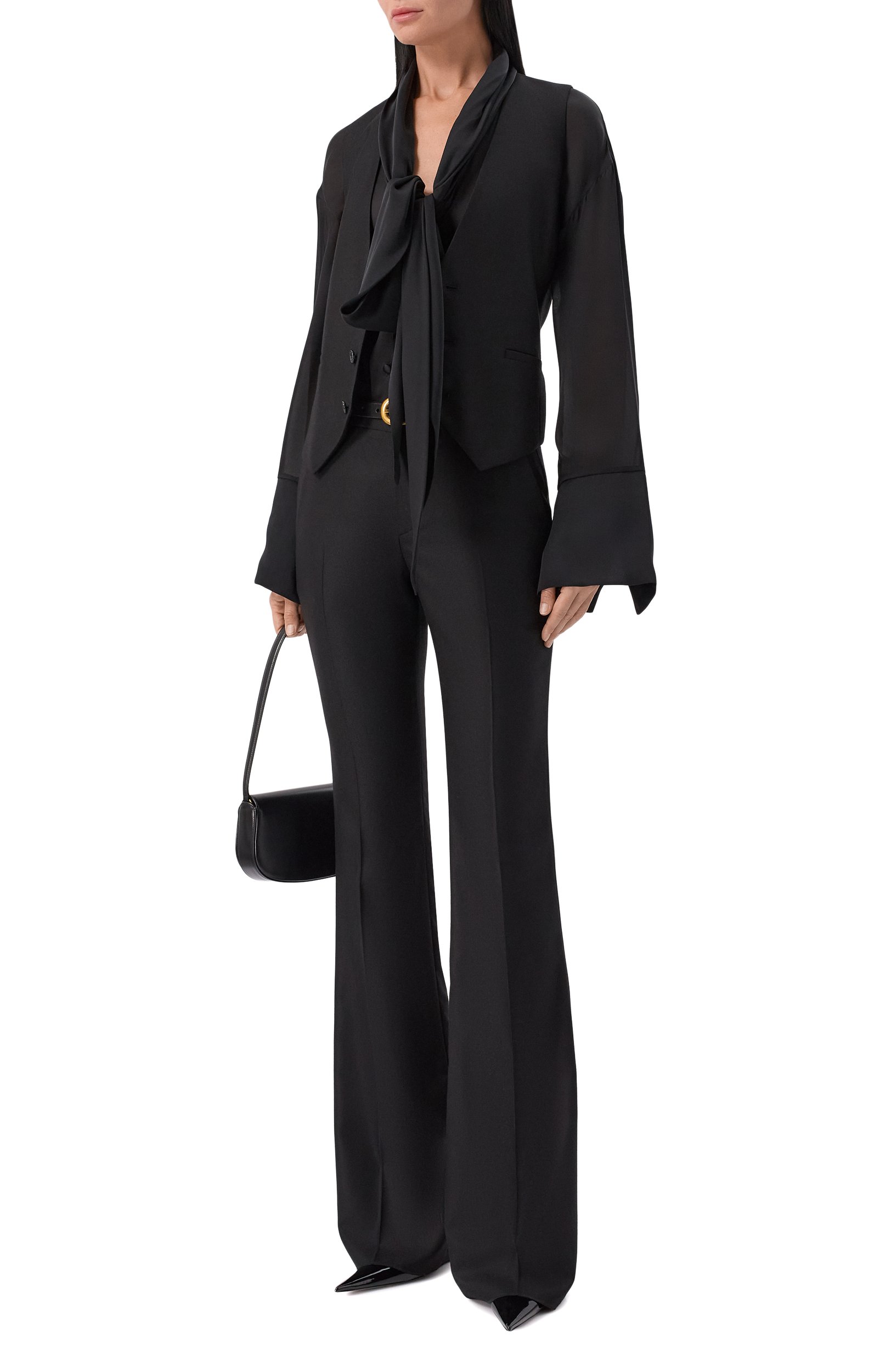 Кашемировый жилет SAINT LAURENT, арт. 870813/Y7K75, фото 2