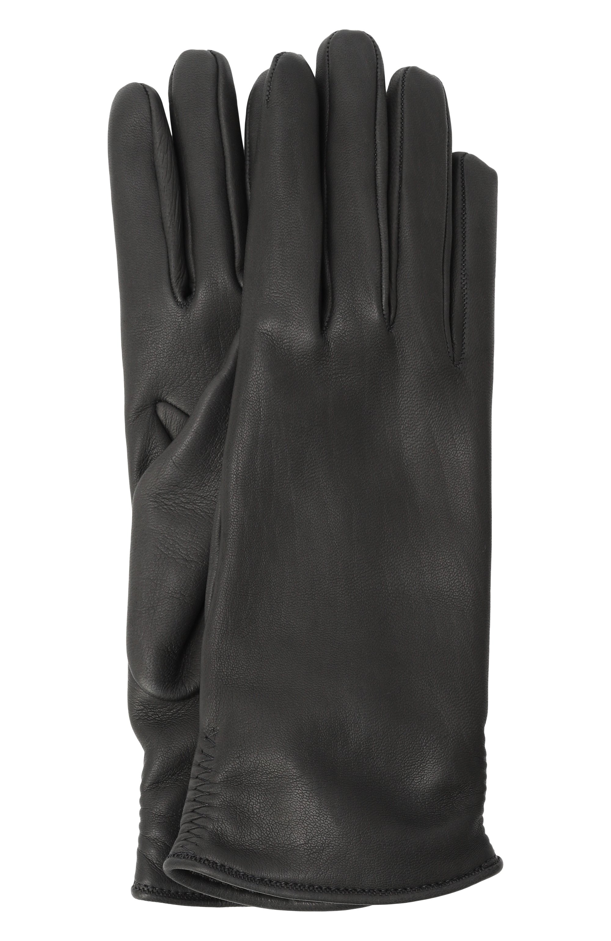 Кожаные перчатки GIORGIO ARMANI, арт. GW001984/AF19169, фото 1