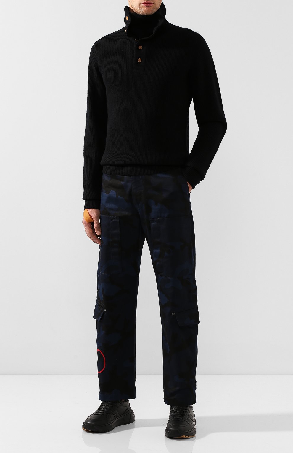 Свитер из смеси шерсти и кашемира HELMUT LANG, арт. J04HM701, фото 2