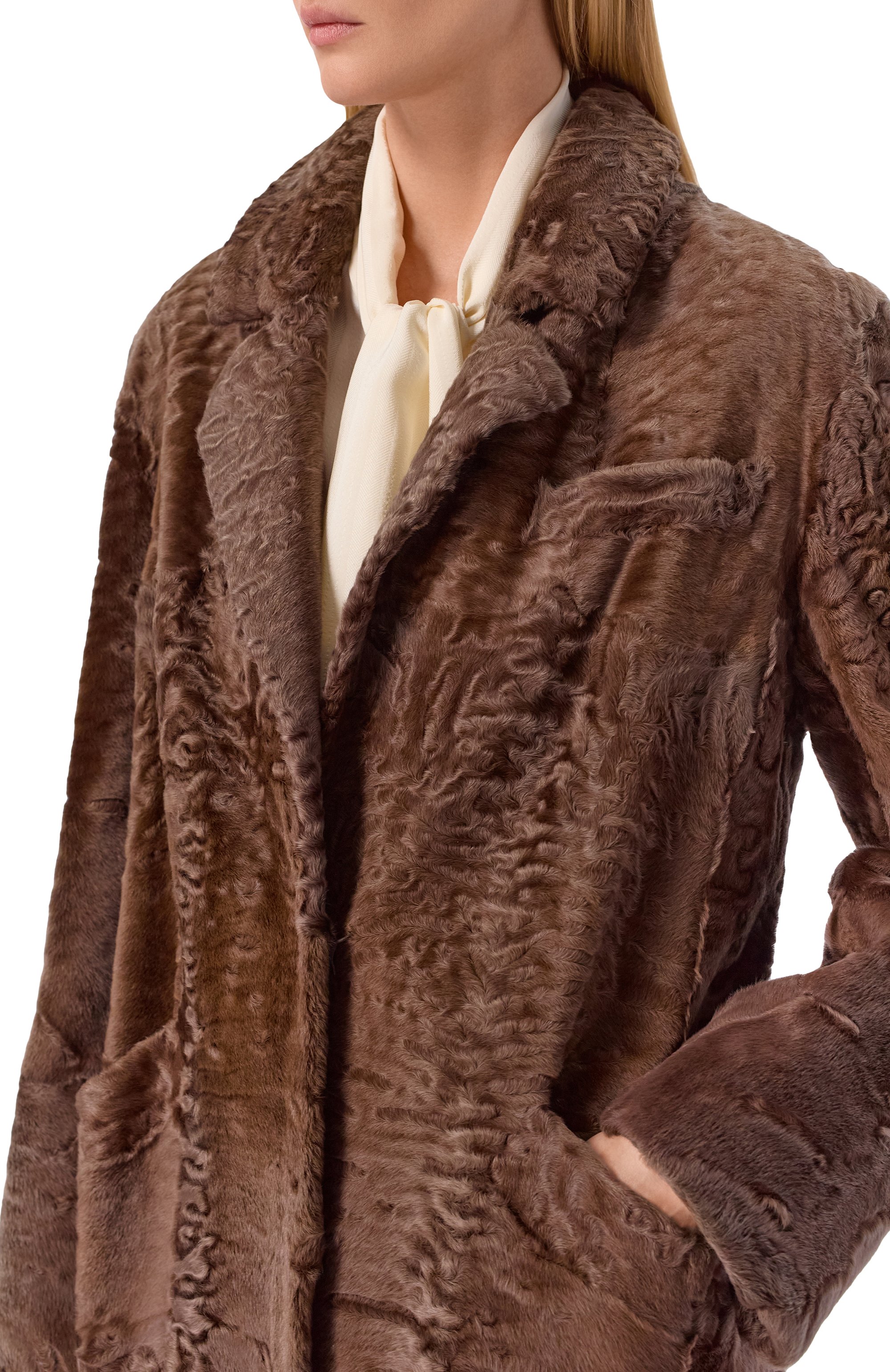 Шуба из каракульчи VICTORIA KUSENKOVA, арт. 707100003605, фото 5