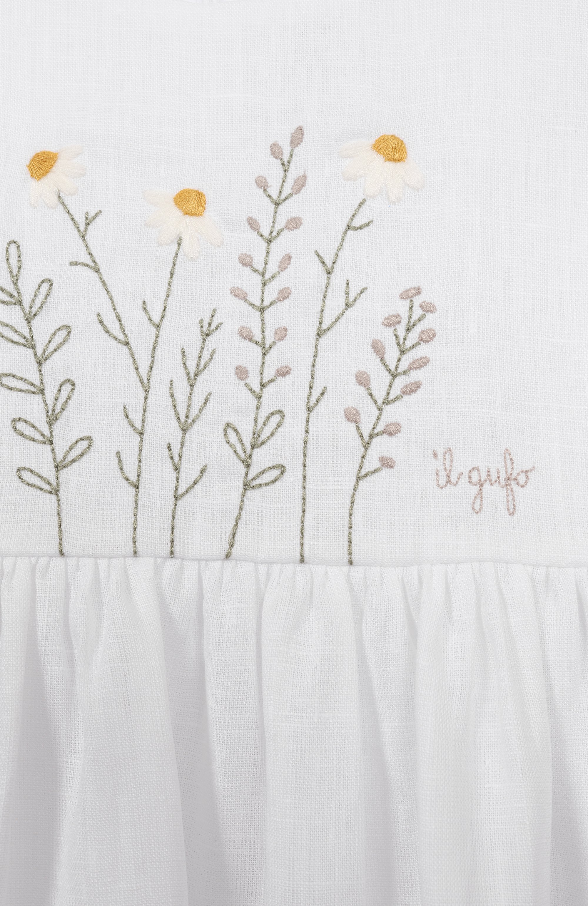 Льняное платье IL GUFO, арт. P25VM788L0002/3, фото 3