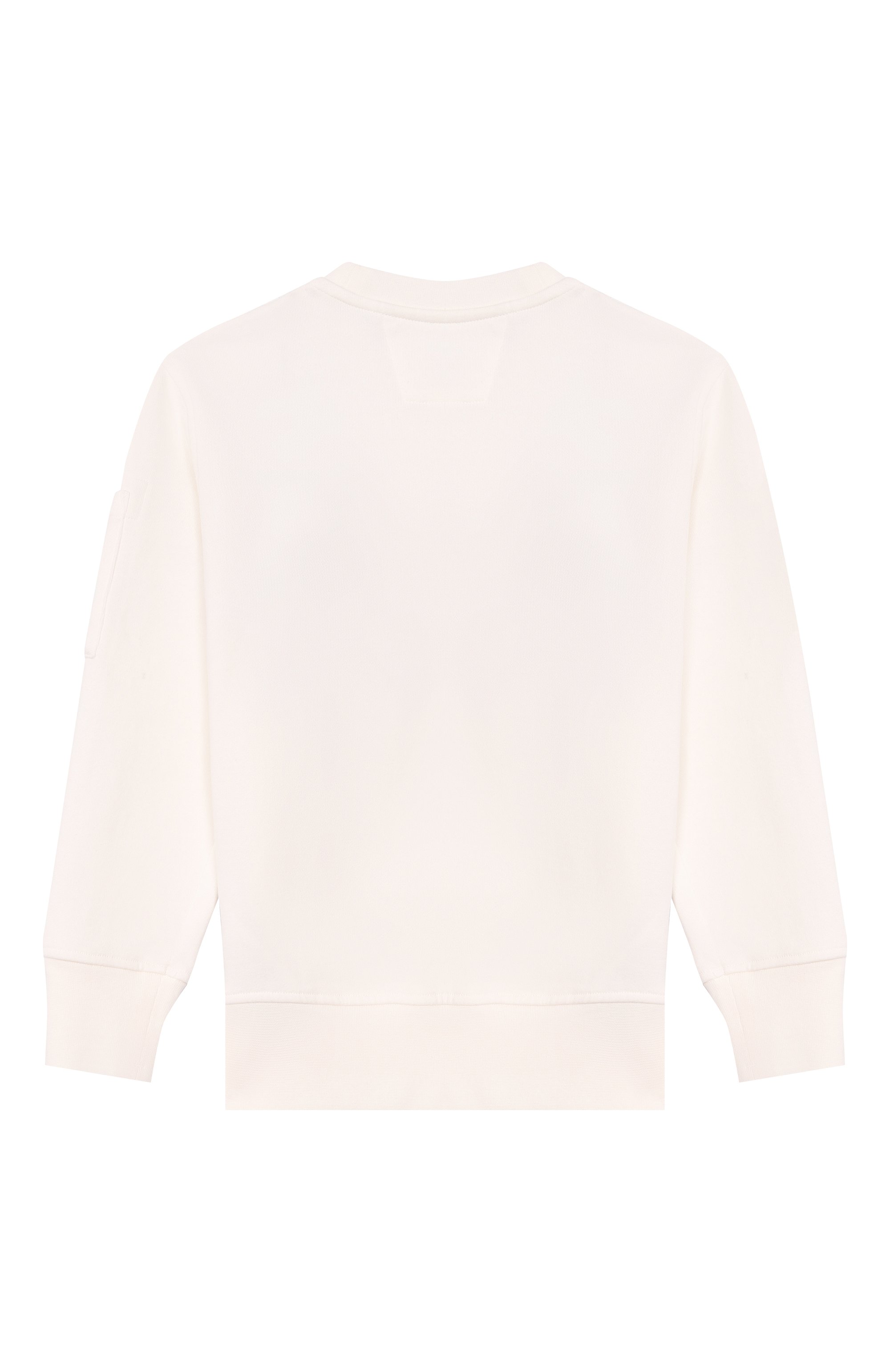 Хлопковый свитшот C.P. COMPANY молочного цвета по цене 15700 руб., арт. CNF00X/LCA69_001, фото 2 Хлопковый свитшот C.P. COMPANY, арт. CNF00X/LCA69_001, фото 2