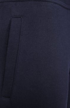 Мужские брюки из кашемира и шелка BRUNELLO CUCINELLI темно-синего цвета, арт. MM8353243G | Фото 6 (Материал внешний: Шерсть, Кашемир; Длина (брюки, джинсы): Стандартные; Стили: Кэжуэл; Случай: Повседневный)