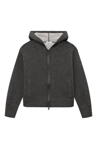 Кардиган из шерсти и кашемира BRUNELLO CUCINELLI, арт. BMSM19006A