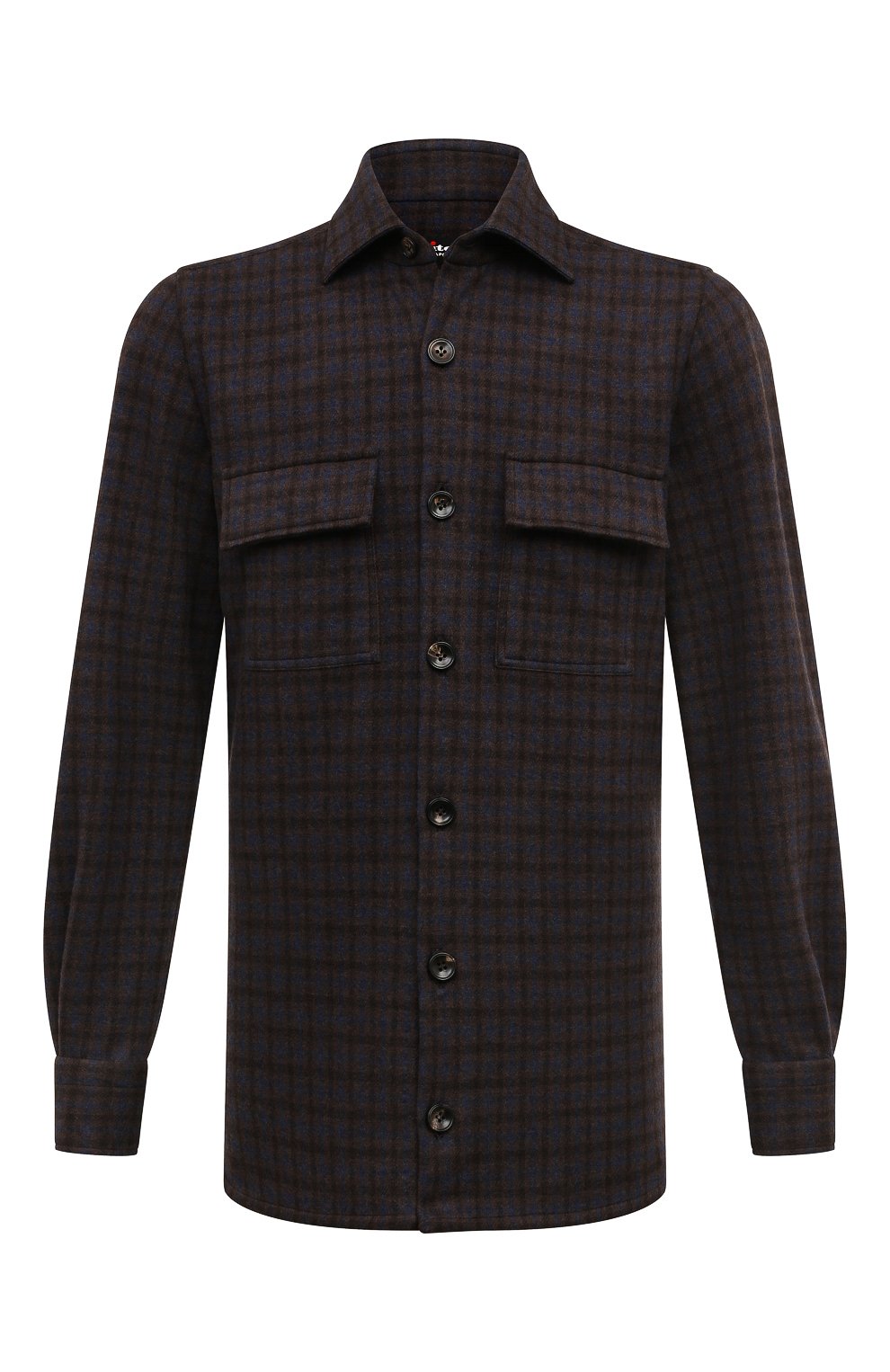 Шерстяная рубашка KITON, арт. UMC016K0133E05, фото 1