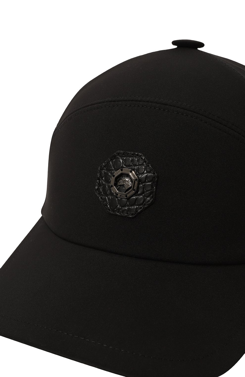 Бейсболка с отделкой из кожи аллигатора STEFANO RICCI, арт. MCV24CS16E/PL001H, фото 4