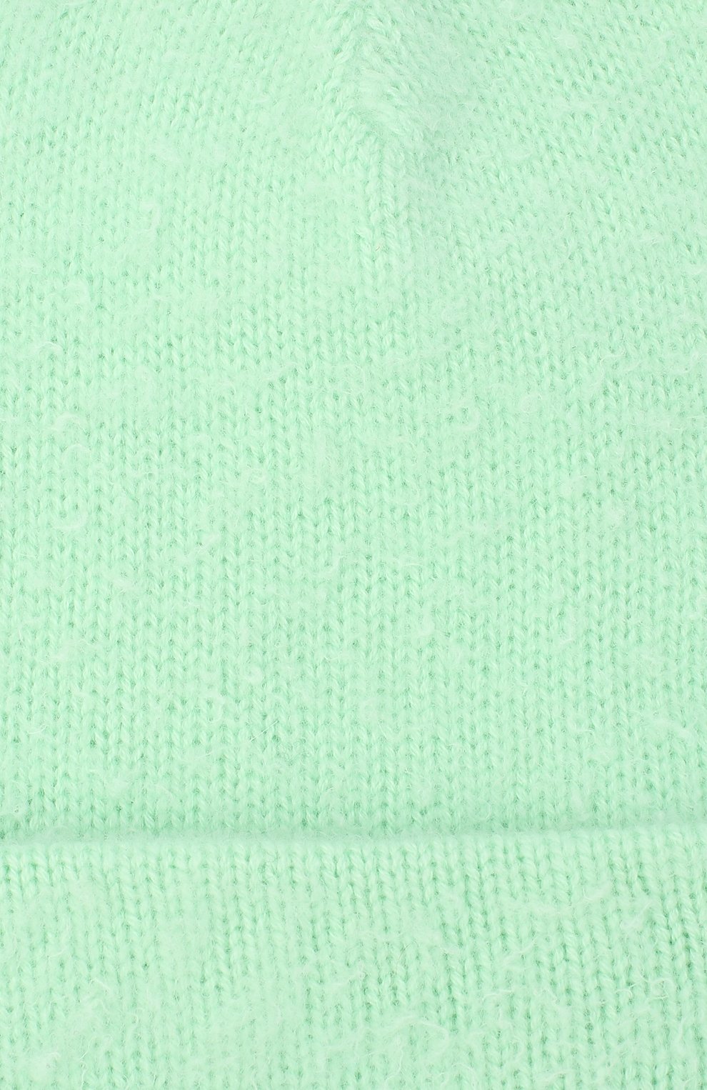 Шапка из шерсти и кашемира ACNE STUDIOS светло-зеленого цвета по цене 17000 руб., арт. C40111/M, фото 3 Шапка из шерсти и кашемира ACNE STUDIOS, арт. C40111/M, фото 3
