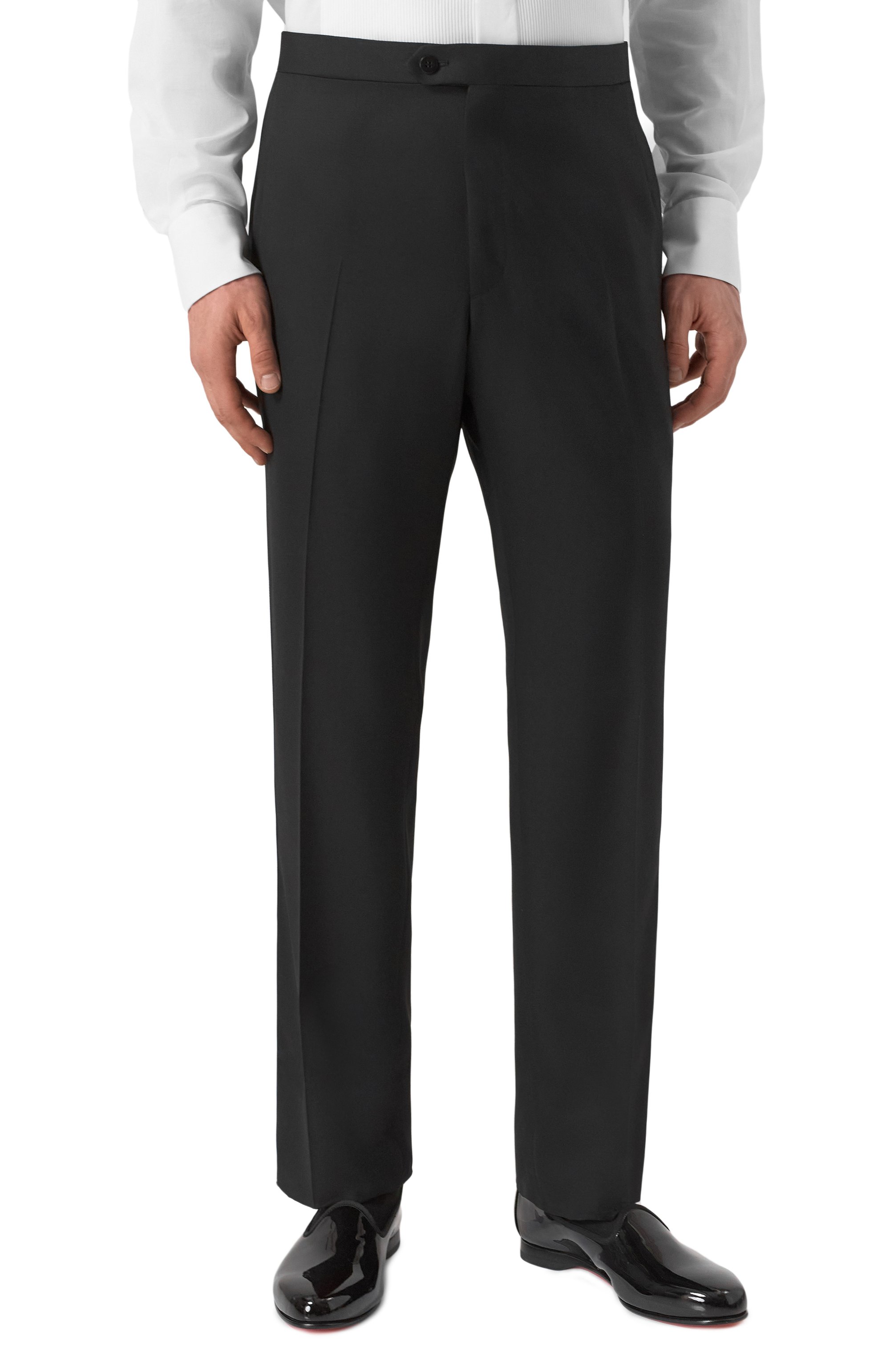 Шерстяной смокинг BRIONI черного цвета по цене 742500 руб., арт. RT030L/P6A0M, фото 4 Шерстяной смокинг BRIONI, арт. RT030L/P6A0M, фото 4