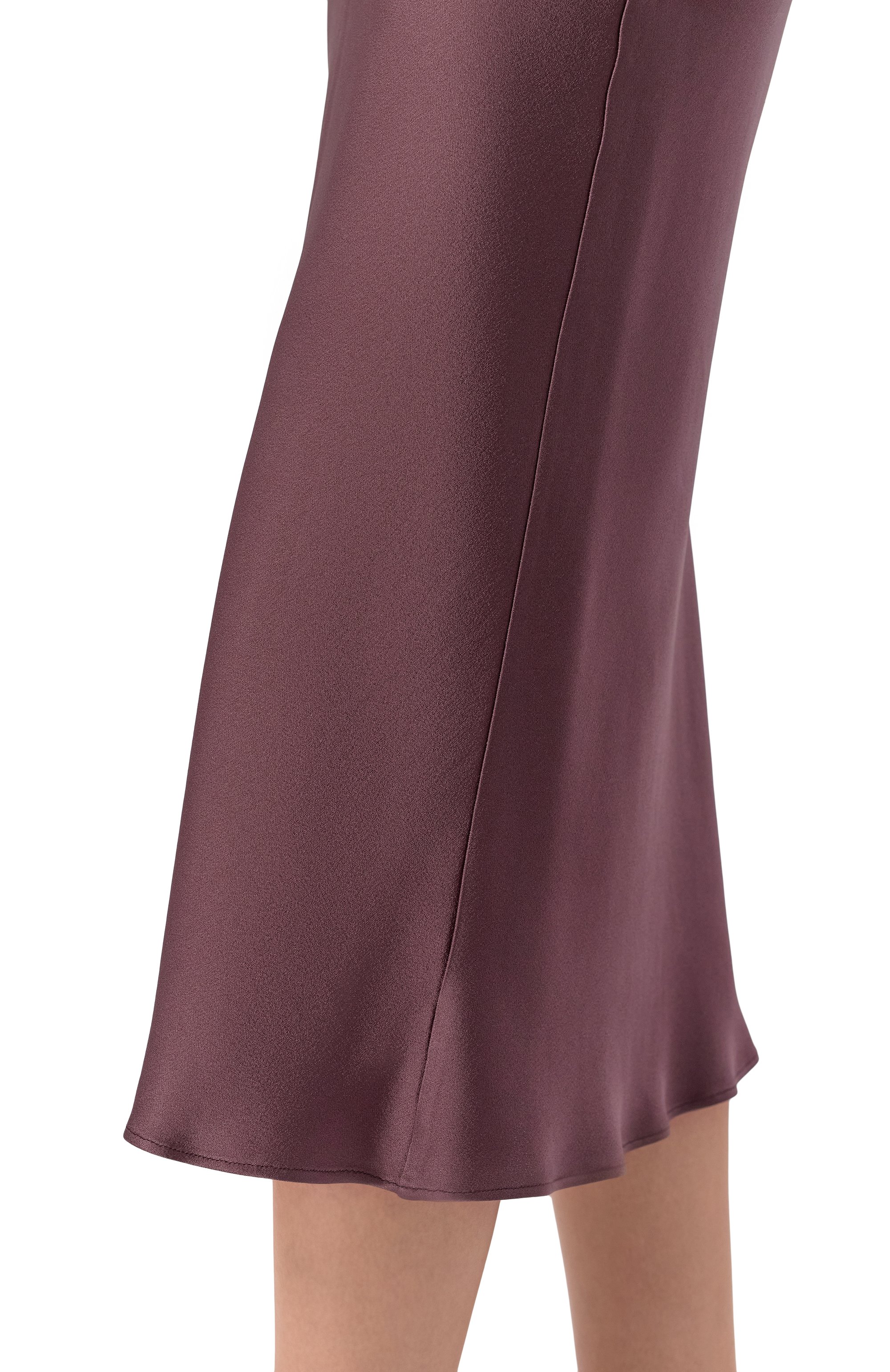 Атласная юбка ANTONELLI FIRENZE коричневого цвета по цене 54050 руб., арт. J9720Q/355C, фото 5 Атласная юбка ANTONELLI FIRENZE, арт. J9720Q/355C, фото 5