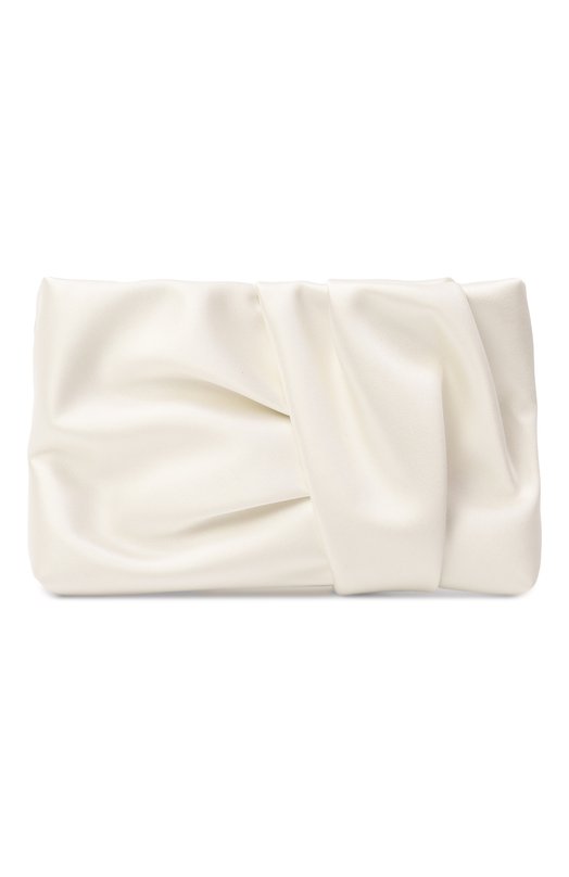 Клатч Bonny Jimmy Choo B0NNY CLUTCH/SAT Кремовый B0NNY CLUTCH/SAT