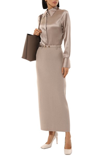 Юбка из шерсти и кашемира MAX AND MOI, арт. JULIE, фото 2