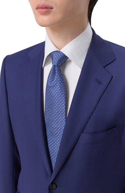 Мужской шелковый галстук CORNELIANI, арт. 27U302/2720324