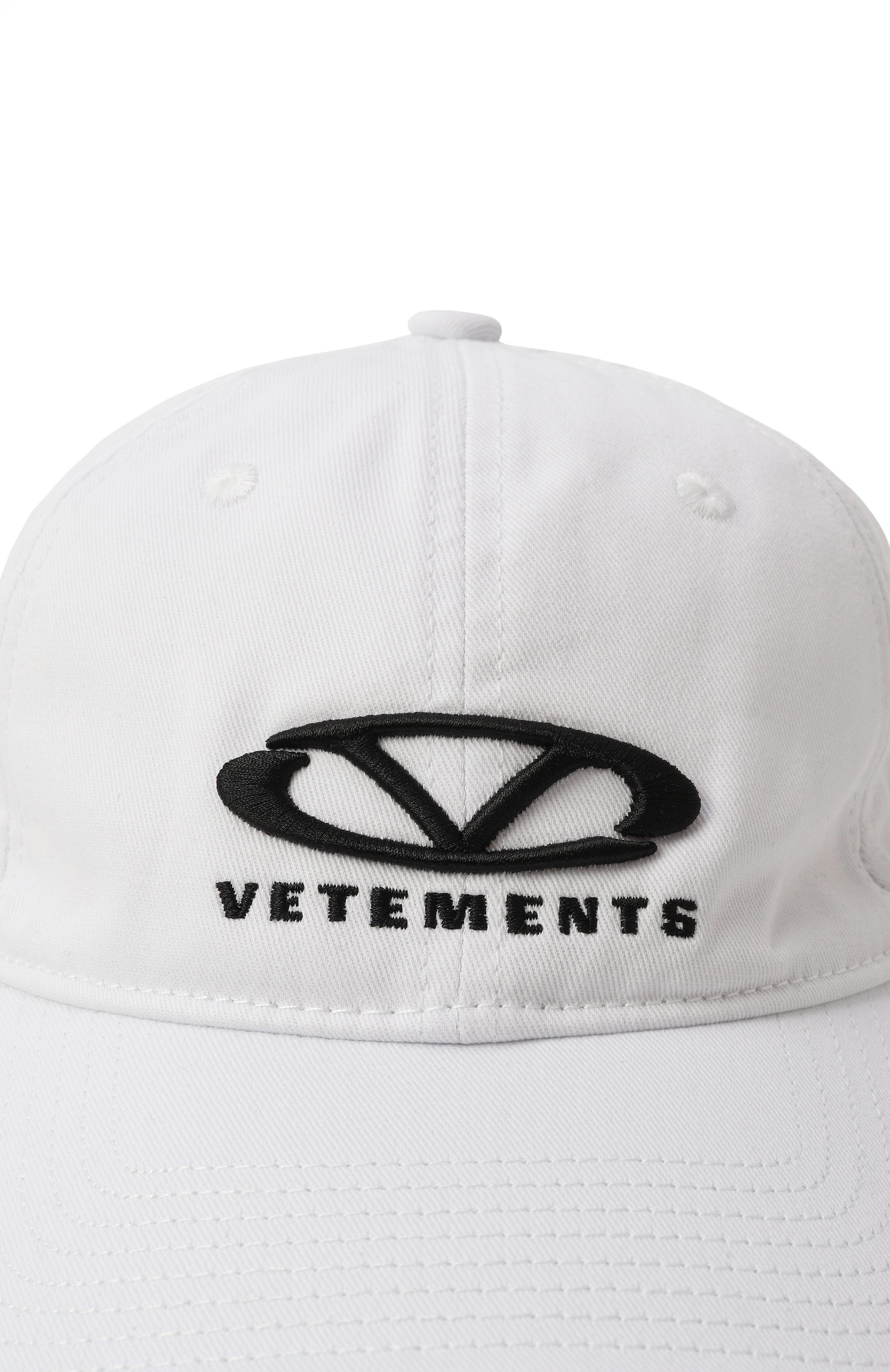 Хлопковая бейсболка VETEMENTS, арт. UA66CA100W, фото 3