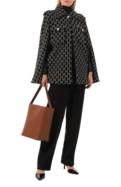 Шерстяная накидка GUCCI, арт. 650533 XKBR8, фото 2