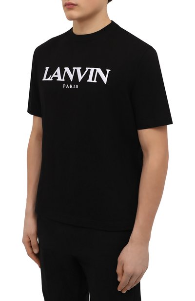 Хлопковая футболка LANVIN, арт. RM-TS0005-J208-P22, фото 3