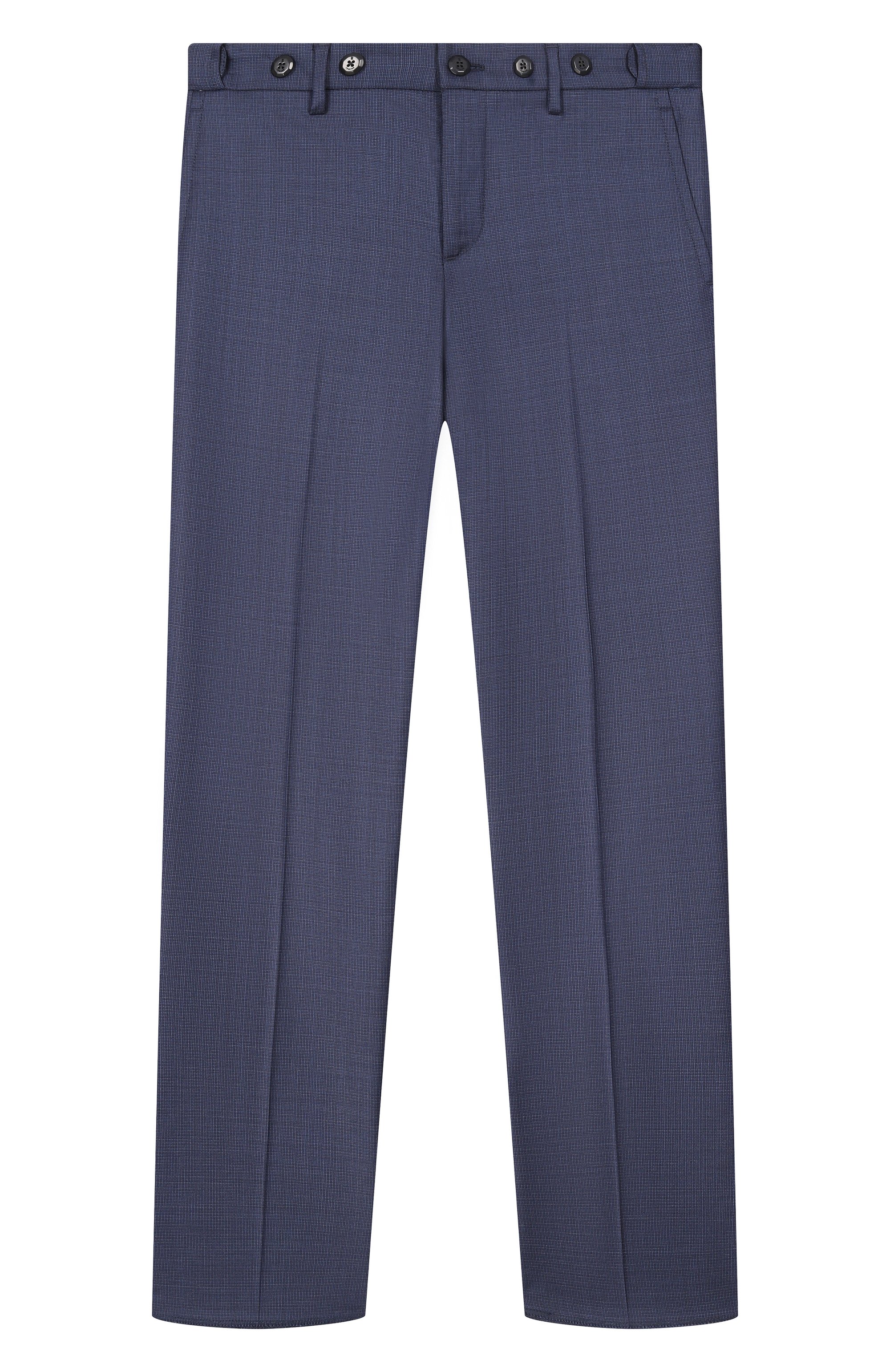 Костюм из шерсти и шелка STEFANO RICCI JUNIOR темно-синего цвета по цене 248500 руб., арт. Y1SF732900/LP98HA, фото 4 Костюм из шерсти и шелка STEFANO RICCI JUNIOR, арт. Y1SF732900/LP98HA, фото 4