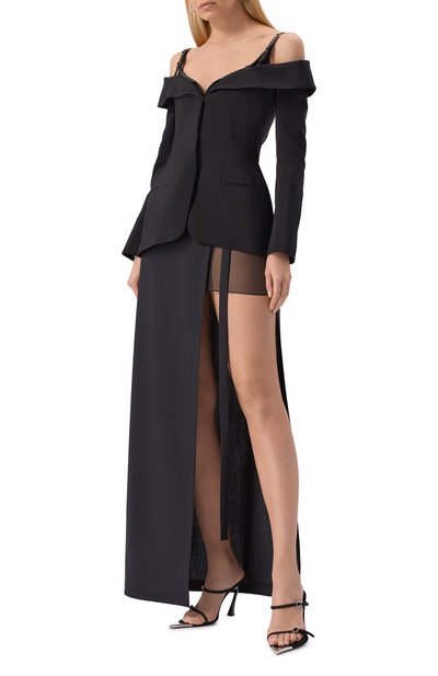 Замшевые мюли MUGLER, арт. MUSS24SC014_TL001, фото 2