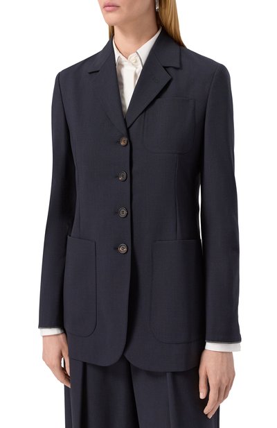 Шерстяной жакет BRUNELLO CUCINELLI, арт. M0W077127P, фото 3