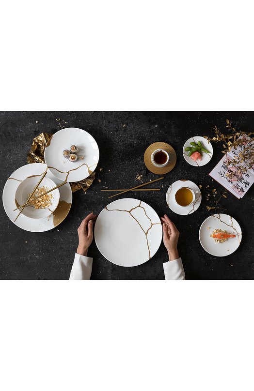 фото Блюдо для гарнира kintsugi bernardaud