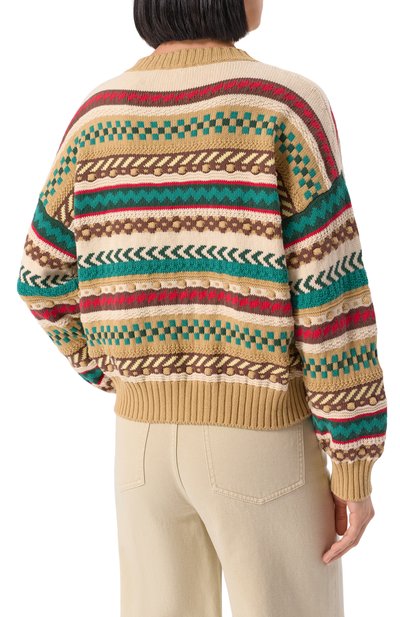 Хлопковый свитер WEEKEND MAX MARA, арт. N0VARA, фото 4