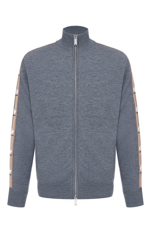 Шерстяной кардиган Dsquared2 S74HA1559/D13132 Серый S74HA1559/D13132