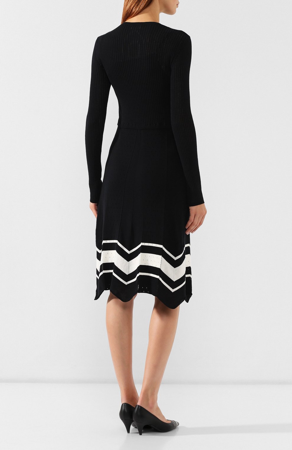 Хлопковое платье REDVALENTINO, арт. SR0KDA84/4NK, фото 4