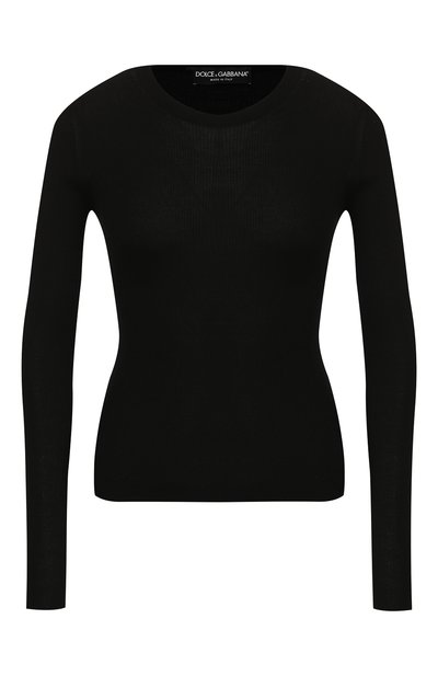Женский пуловер из смеси кашемира и шелка DOLCE & GABBANA, арт. FX568T/JAMA1