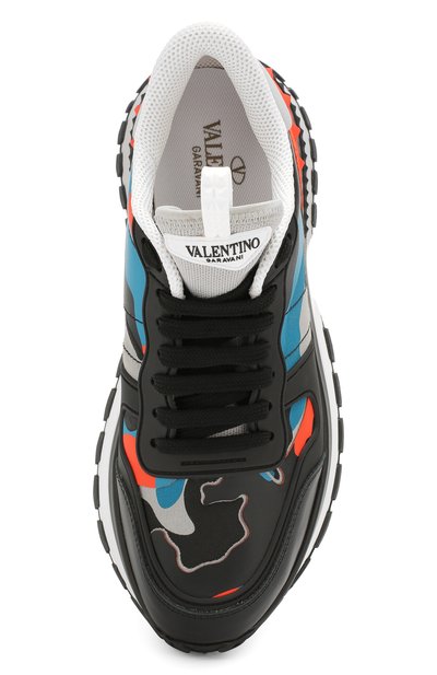 Кожаные кроссовки rockrunner.up VALENTINO, арт. SW0S0S70/BWZ, фото 5