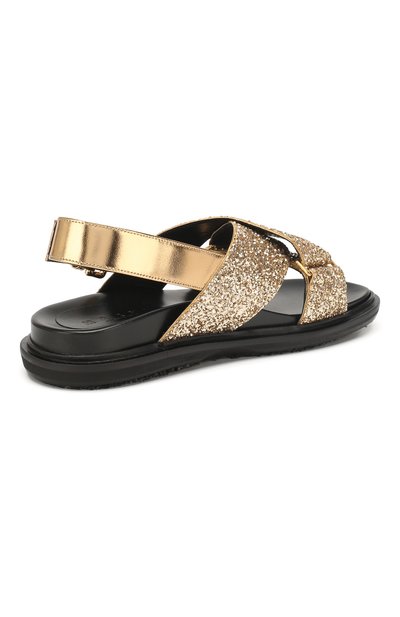 Кожаные сандалии MARNI, арт. FBMS006101/P2959, фото 4