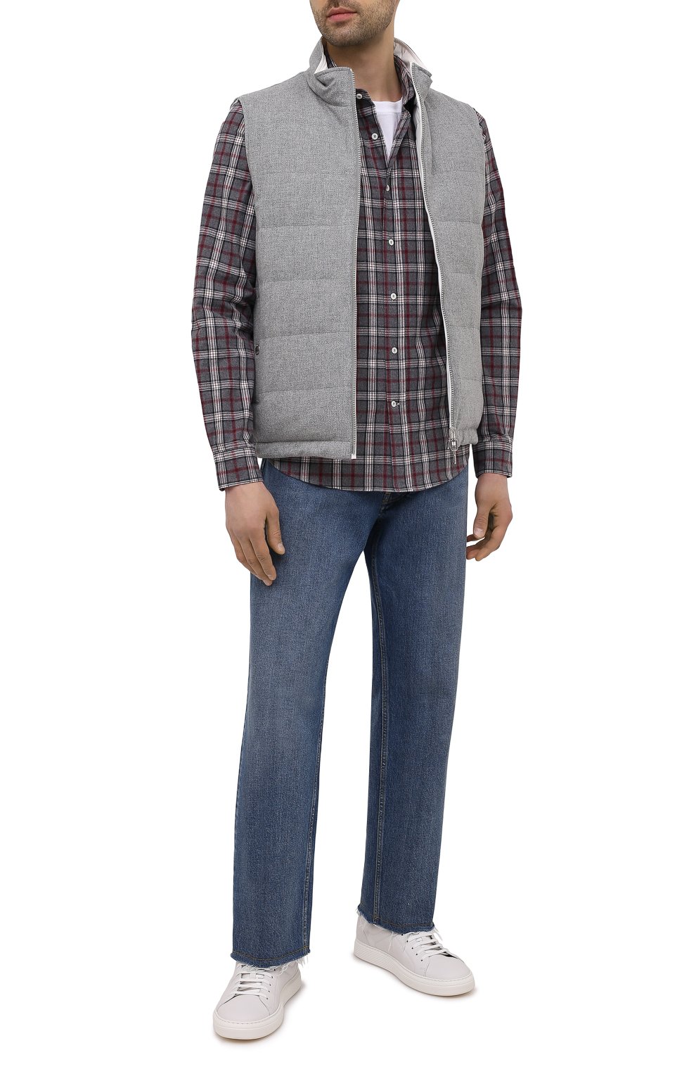 Двусторонний жилет BRUNELLO CUCINELLI, арт. MM4851755, фото 2