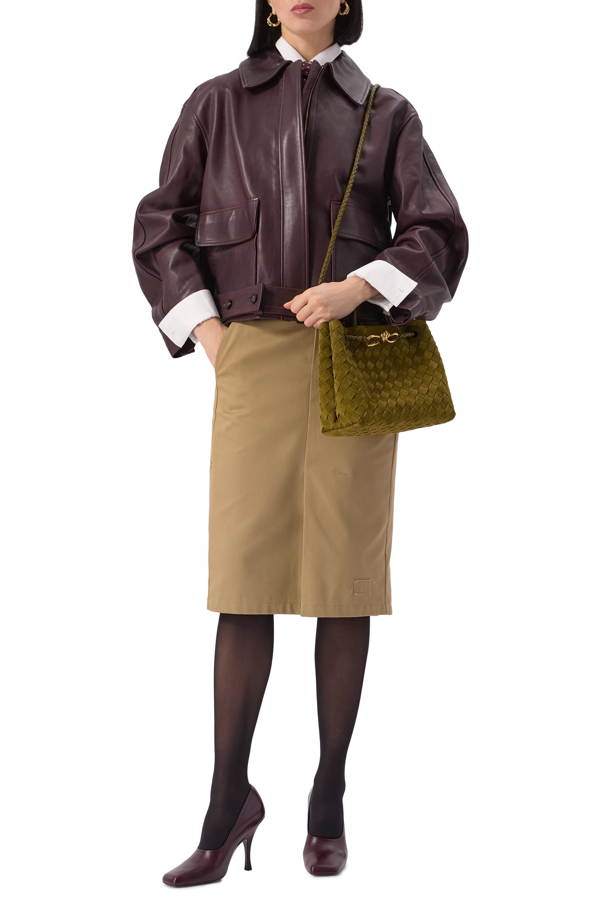 Кожаные туфли eva 100 KHAITE, арт. F2036-908/EVA, фото 2