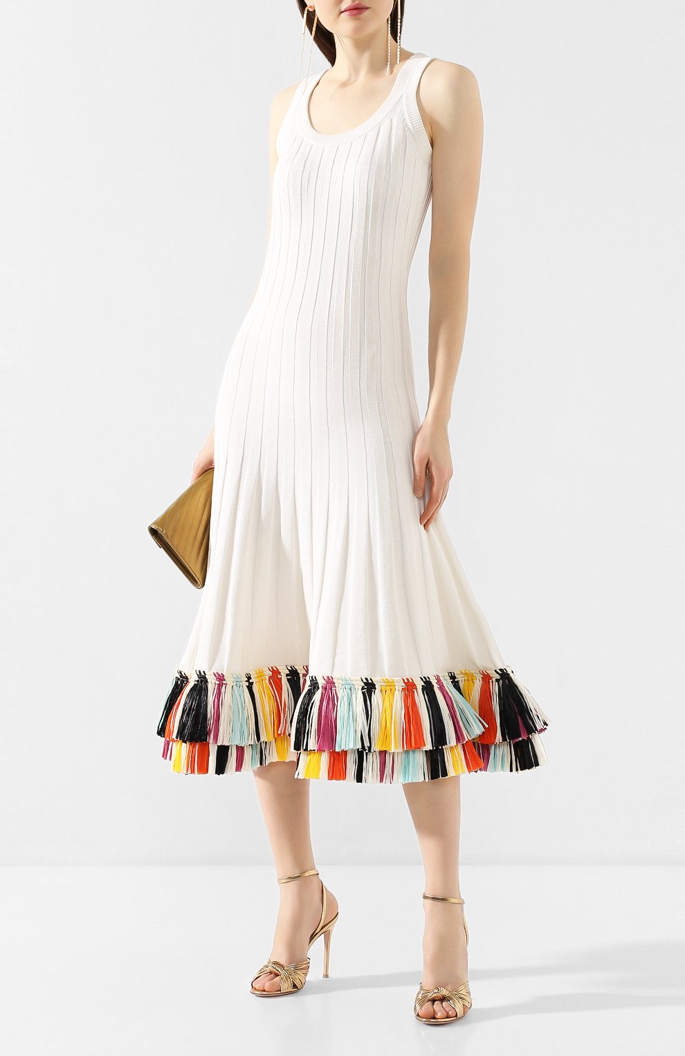 Кожаные босоножки portia GIANVITO ROSSI, арт. G31648.15RIC.NPSMEK0, фото 2