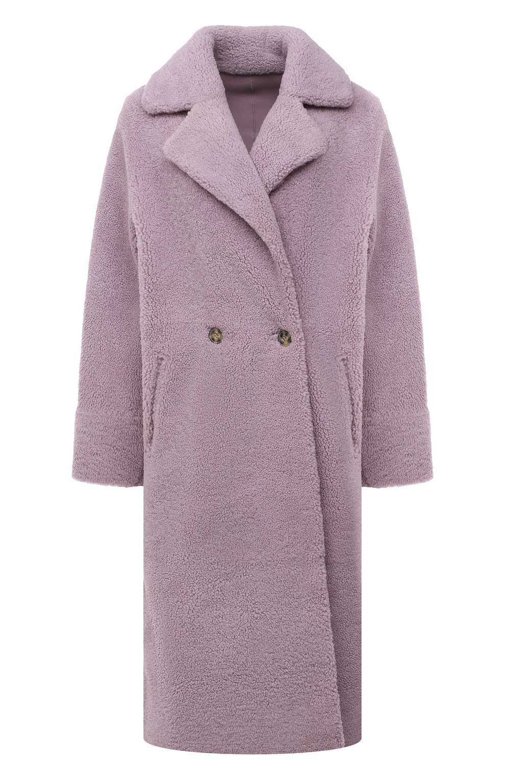 Шуба из овчины METEO YVES SALOMON, арт. 22WMM61399MECL/VI0LETTE PASTEL, фото 1