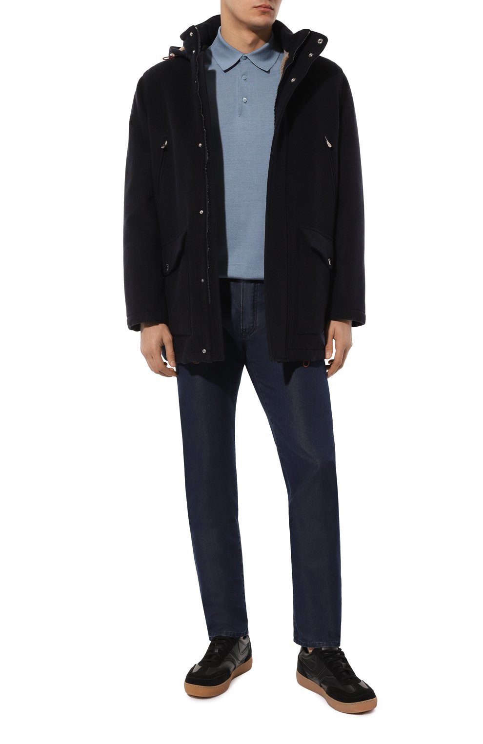 Шелковое поло STEFANO RICCI, арт. K616215P13/F24101, фото 2