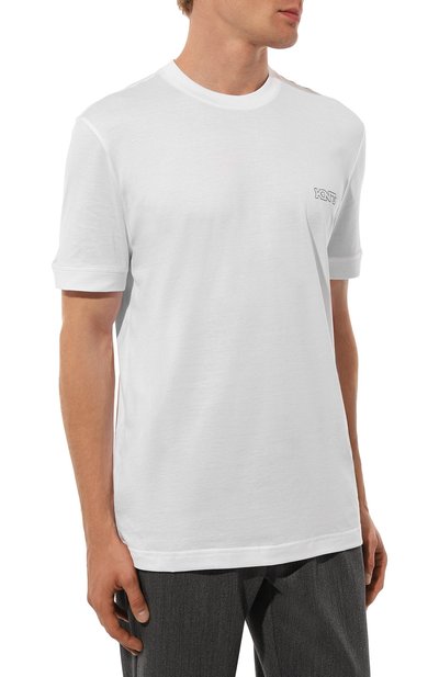 Хлопковая футболка KITON, арт. UMM055504, фото 3