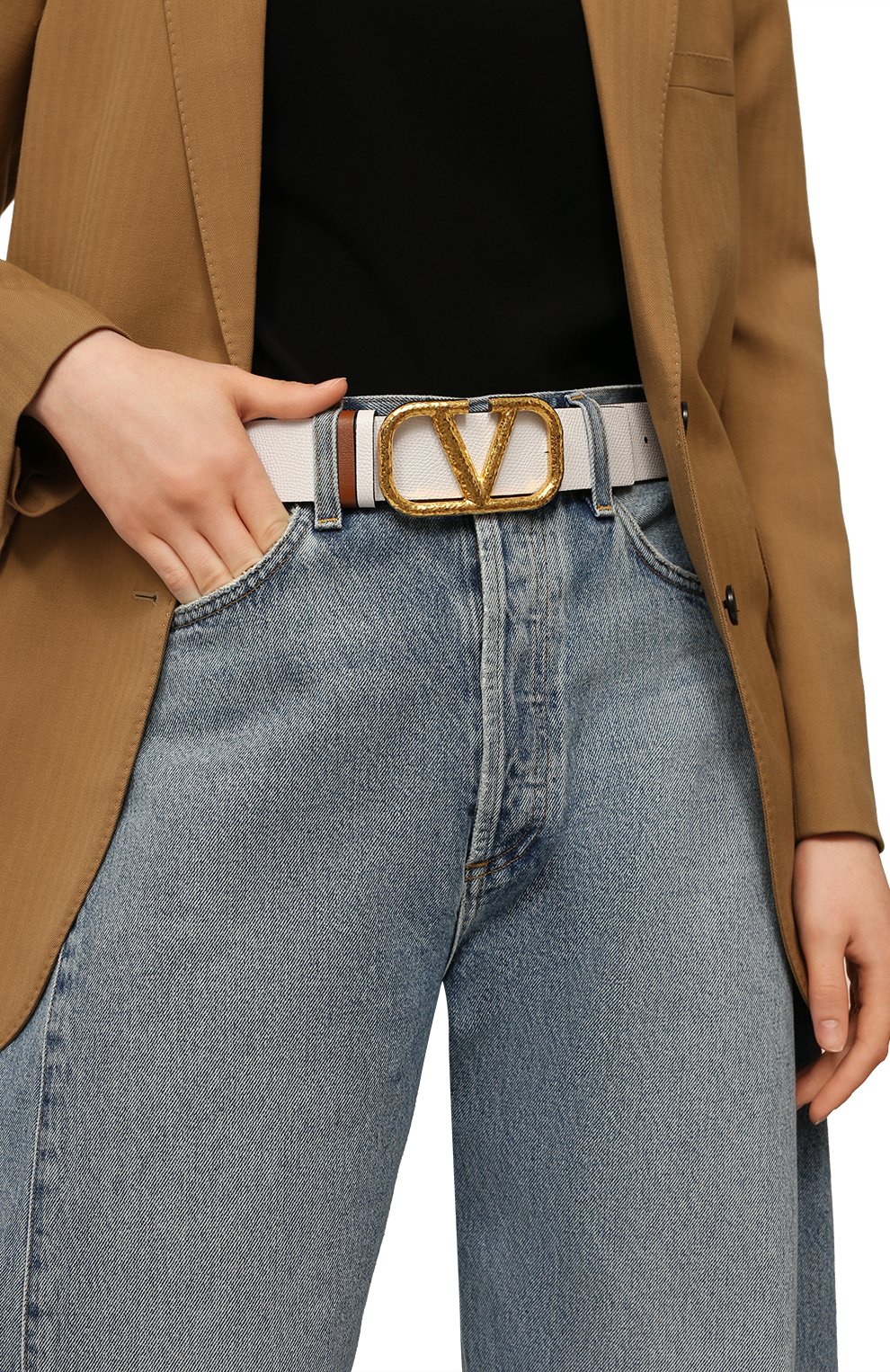 Двусторонний ремень vlogo signature VALENTINO, арт. VW2T0S11/TAL, фото 5