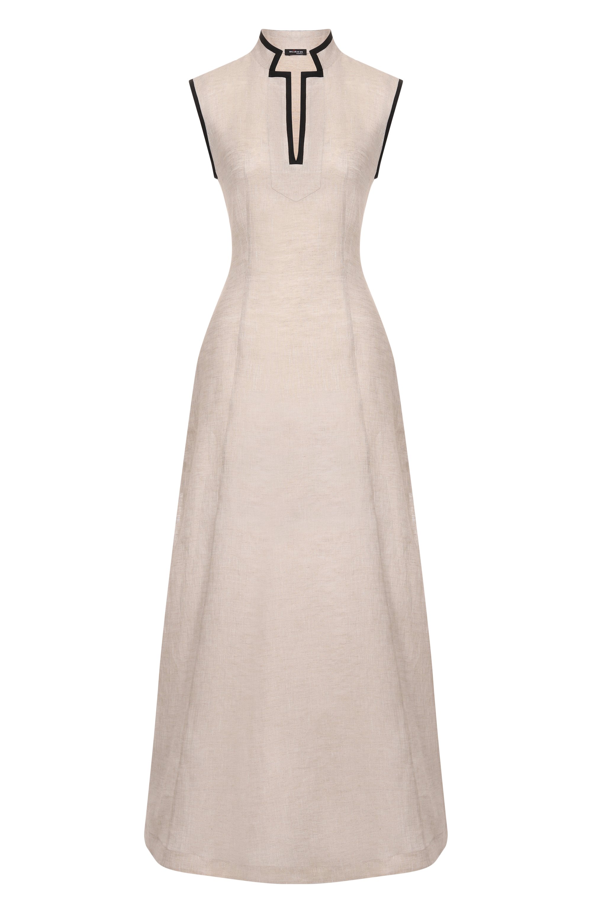 Льняное платье KITON, арт. D59324H0638811, фото 1