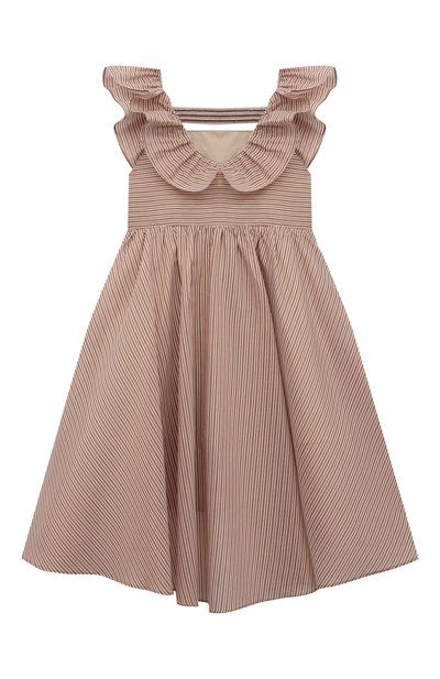 Хлопковый сарафан BRUNELLO CUCINELLI, арт. BH166A256A, фото 2