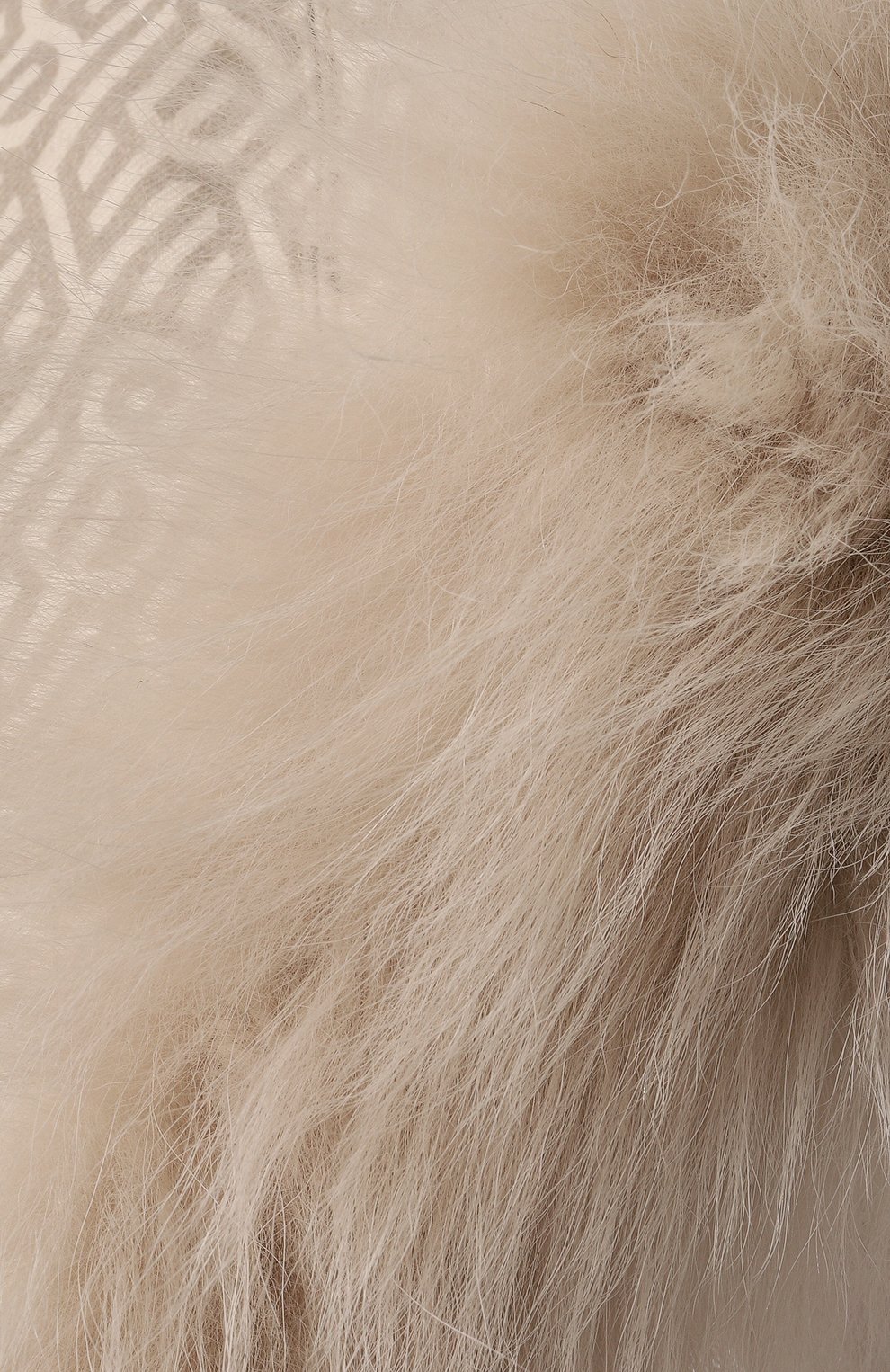 Пуховая шапка-ушанка с отделкой из песца YVES SALOMON ENFANT, арт. 23WEA017XXWO2W, фото 3