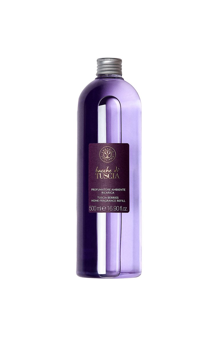 Рефил для диффузора bacche di tuscia (500ml) ERBARIO TOSCANO бесцветного цвета, арт. DAR5BT | Фото 1 (Нос: Не проставлено; Региональные ограничения белый список (Axapta Mercury): Не проставлено; Ограничения доставки: flammable)