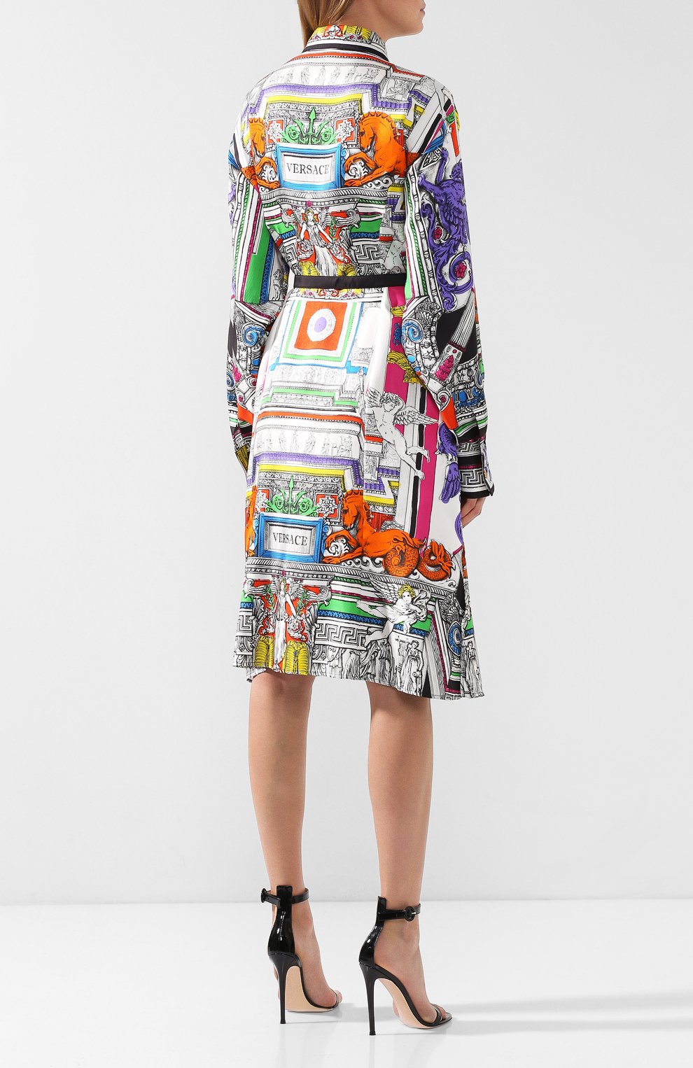 Шелковое платье VERSACE, арт. A81919/A228395, фото 4